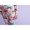 Watercolor Butterfly Long Sleeve Basic Pajama, Pink - Pajamas - 3
