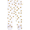 Darby Footie Legging, White - Leggings - 1 - thumbnail
