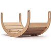 Kids Wooden XL Rocker & Climber Play Arch, Natural - Developmental Toys - 1 - thumbnail