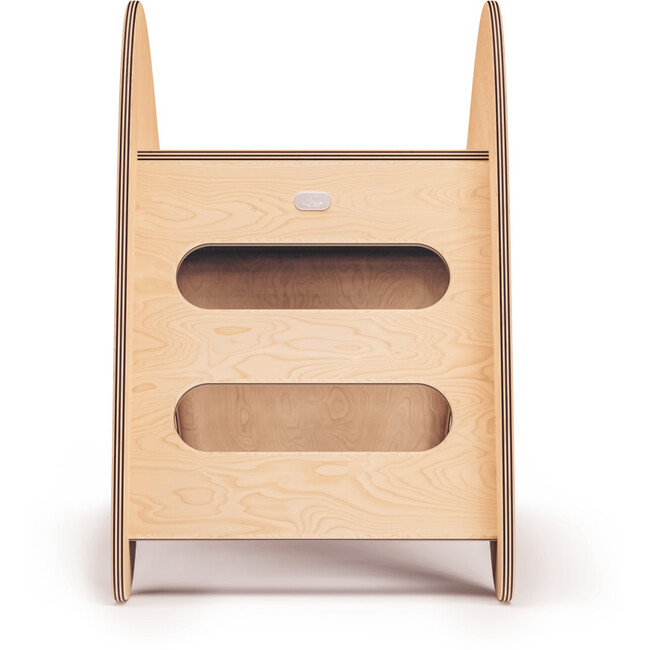 Toddler Wooden Slide Play Ramp, Natural - Developmental Toys - 5