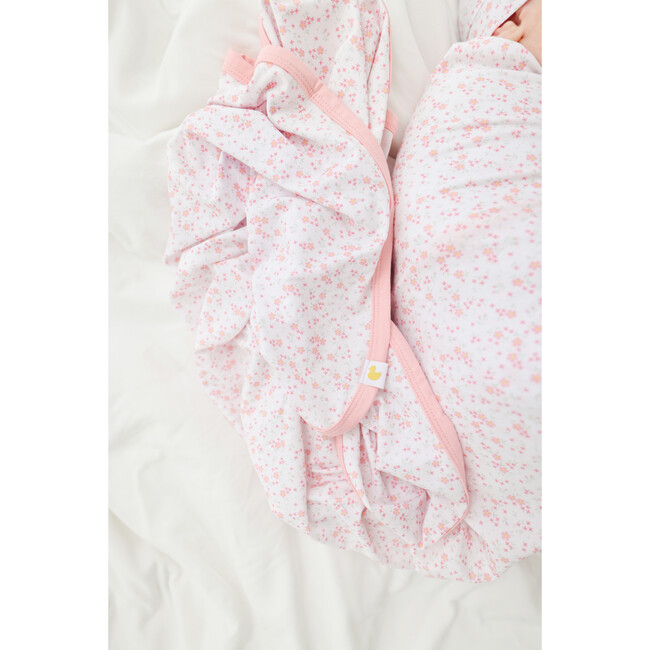 Alexandria Swaddle, White - Swaddles - 3