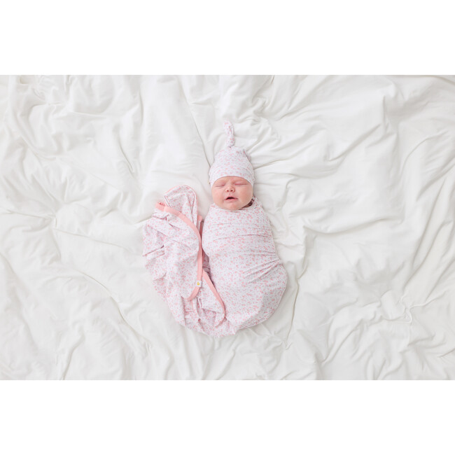 Alexandria Swaddle, White - Swaddles - 4