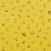 Good Dogs Everywhere Woven Wallpaper, Taxi-Cab Yellow - Wallpaper - 1 - thumbnail