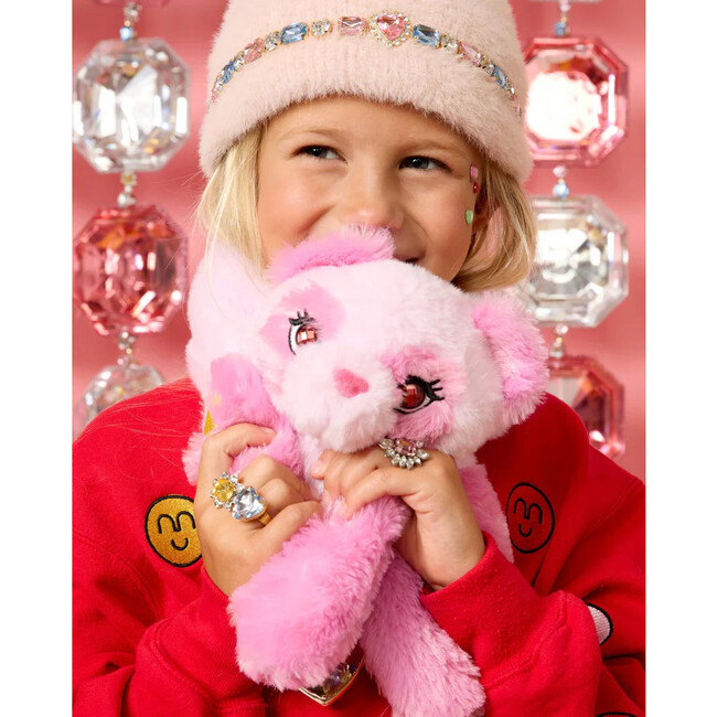 Cotton Candy Jeweled Panda Scarf