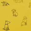 Good Dogs Everywhere Woven Wallpaper, Taxi-Cab Yellow - Wallpaper - 4 - thumbnail
