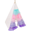 Mermaid Tulle Play Tent, Purple Multi - Play Tents - 1 - thumbnail