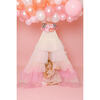 Ruffled Tulle Play Tent, Pink Ombre - Play Tents - 4
