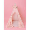 Eloise Play Tent, Blush/Red Swiss Dot - Play Tents - 7 - thumbnail