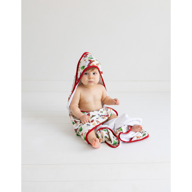 Nashville Hooded Towel, Beige - Bath Towels - 3