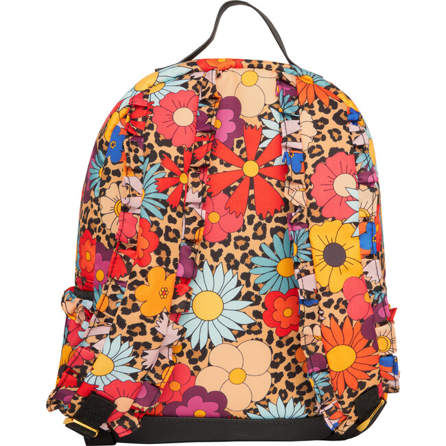 Moonbeam Ruffled Backpack, Beige - Bags - 3