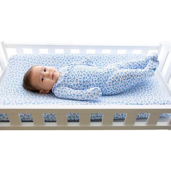 Andina Pad Cover, White - Crib Sheets - 3