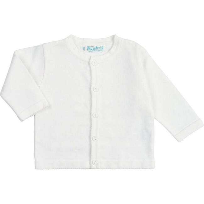 Classic Knit Cardigan White