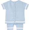 Boys Knit Teddy Bear Set Ivory - Mixed Apparel Set - 3 - thumbnail