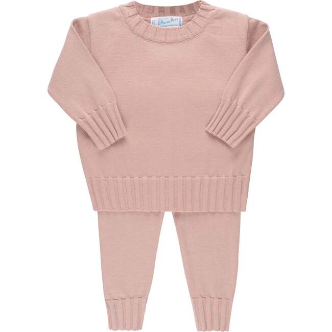 Remi Ribbed Knit Set Mauve