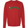 Adult Personalized Santa Hat Sweatshirt, Red - Sweatshirts - 1 - thumbnail
