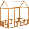 Montessori House Bedframe with Rails, Full - Beds - 5 - thumbnail