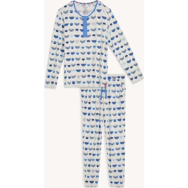 Men's Magnetic Jogger PJ Set, Hanukkah