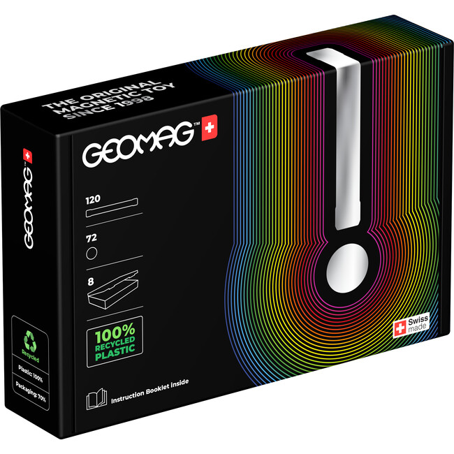 Geomag™ Masterbox 192-pc Blue Advanced Magnetic Adult Building Set