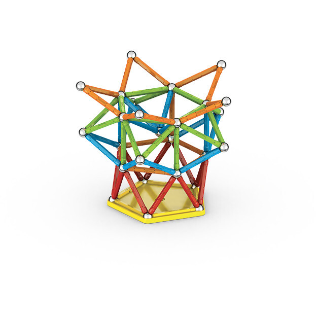 Geomag™ SUPERCOLOR 142 Piece Building Playset Ages 3+ Years - STEM Toys - 3