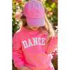 Ballet Slippers Bow Baseball Hat, Hot Pink - Hats - 4