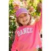 Ballet Slippers Bow Baseball Hat, Hot Pink - Hats - 5