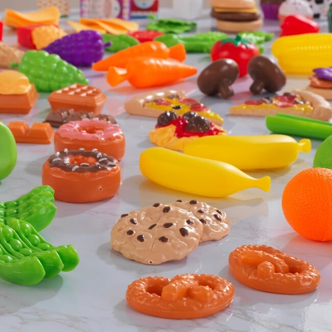 Deluxe Tasty Treat Pretend Play Food Set - Play Food - 6