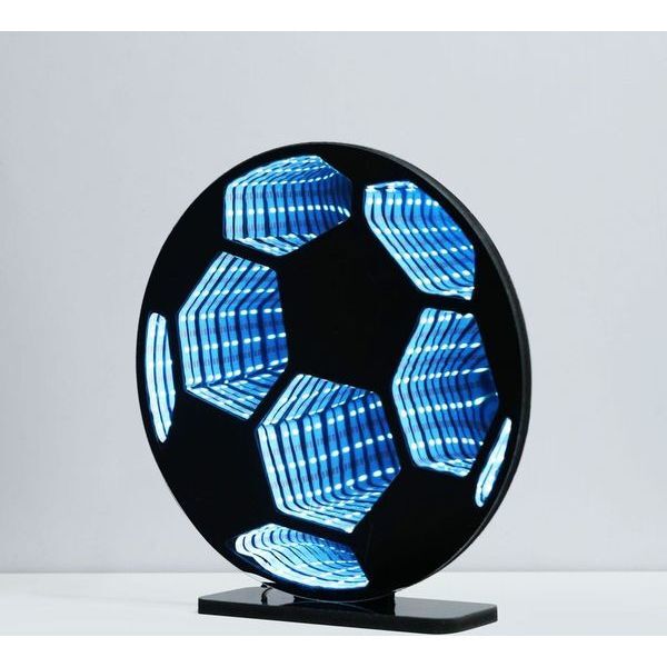 Infinty Neon Mirror Light-Scoccer