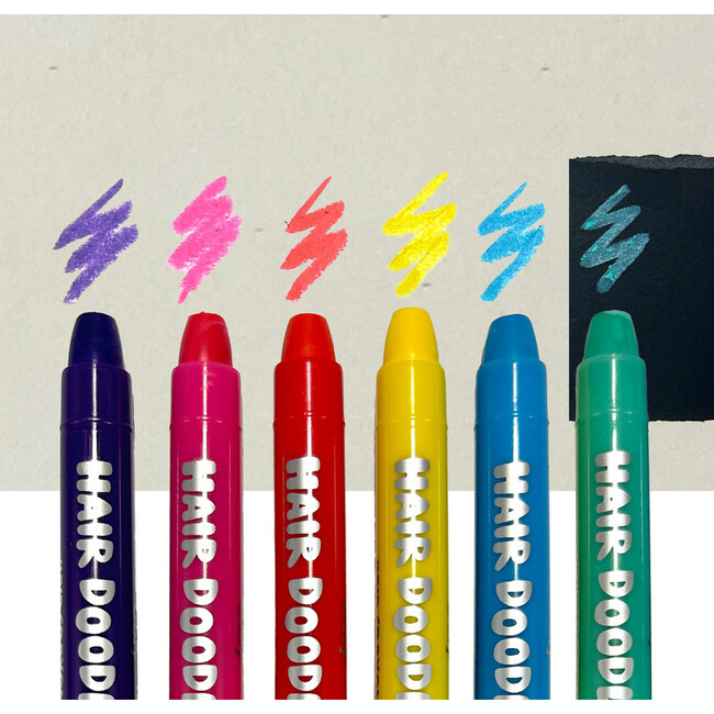 Hair Doodlers Hair Crayons, Multi