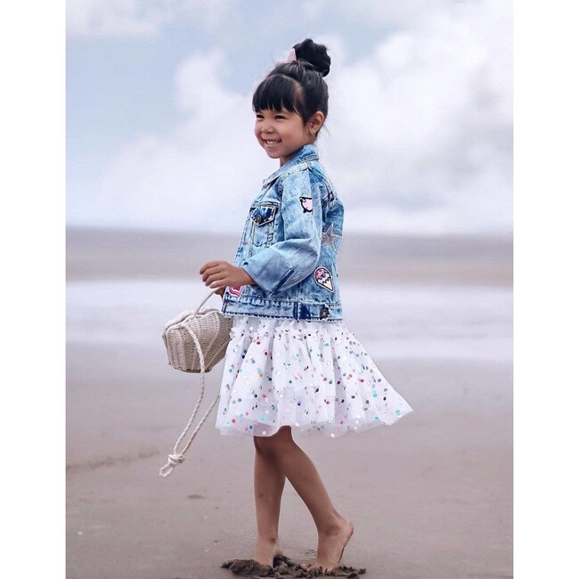 All About the Patch Crop Denim Jacket - Jackets - 3