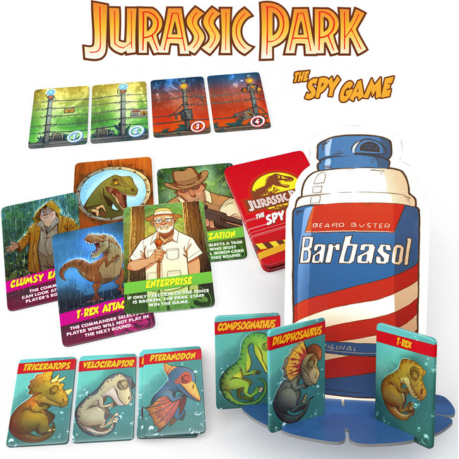 Jurassic Park: the Spy Game of Deception & Strategy