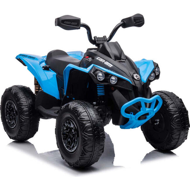 24V Can Am Renegade 1-Seater Kids ATV (Blue) - Ride-Ons - 4