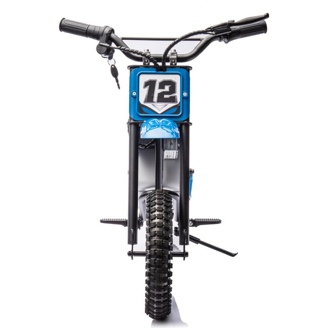 36V Freddo Electric Dirt Bike for Teens (Blue) - Ride-Ons - 4