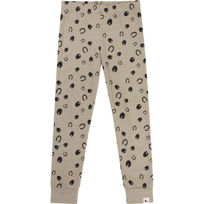 Equestrian Print Leggings, Grey