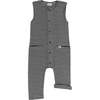 Rib Romper, Black - Rompers - 1 - thumbnail
