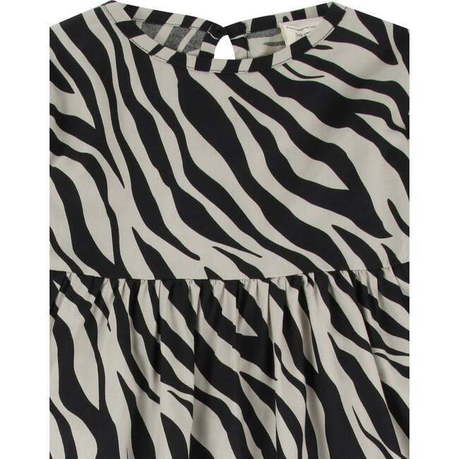 Zebra Streak Print Dress, Multi - Dresses - 3