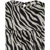 Zebra Streak Print Dress, Multi - Dresses - 3
