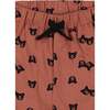 Bear Print Shorts, Red - Shorts - 3