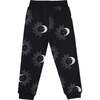 Astrology Print Joggers, Black - Pants - 2