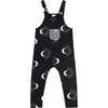 Astrology Print Jumpsuit, Black - Rompers - 1 - thumbnail