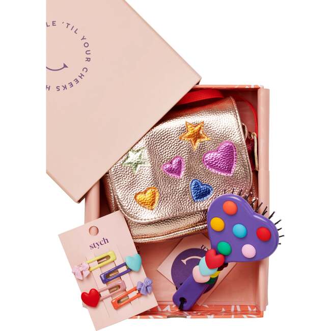 Heart Bag and Accessories Gift Box