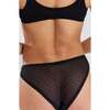Ume Recycled Lace Mid Rise Underwear, Black - Underwear - 2