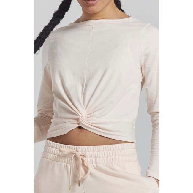 Shobu Ethical Cotton Twist Front Top, Pink