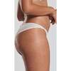 Ume Recycled Lace Mid Rise Underwear, Pink - Underwear - 3
