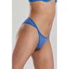 Ume Recycled Lace Mid Rise Underwear, Blue - Underwear - 3