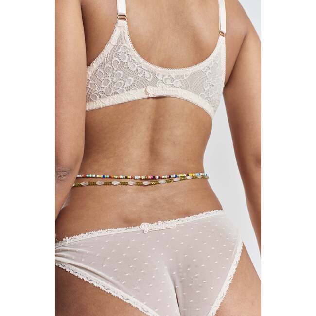 Sakura Front Close Recycled Lace Underwired Bra, Pink