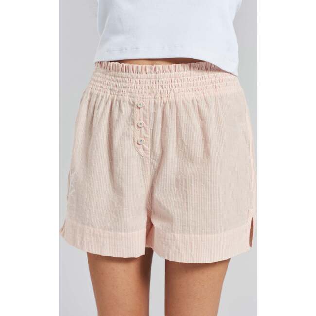 Lomandra Ethical Cotton Pajama Shorts, Blue