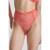 Betony Recycled Tulle High Rise Underwear, Pink - Underwear - 1 - thumbnail