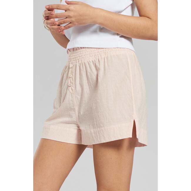 Lomandra Ethical Cotton Pajama Shorts, Blue - Shorts - 4