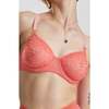Betula Recycled Tulle Underwired Balconette Bra, Pink - Bras - 2