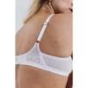 Anthelia Recycled Tulle Soft Bralette, White - Bras - 2